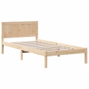  Furu Sengestamme Naturlig Massivt Tre 80 x 200 cm Holdbar