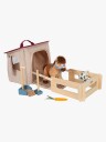 Small Foot Lekesett Hest Med Stall I Veske