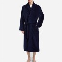 Derek Rose Triton Men'S Robe Navy