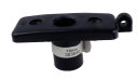 CAL Åregaffelhylse Toppmontert   Toppmont. u/ tettekopp nylon 18mm Ø