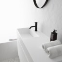Compact Inside 090L   Servantskap 90x35 Matt Hvit SolidTec®