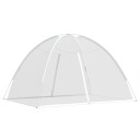  Mongolsk myggnett med dører 220 netting hvit 200x150x140 cm