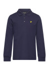 Lyle & Scott Ls Plain Polo Shirt - Navy - 164-170