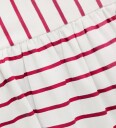 Creamie Dress Ss Stripe Red 116