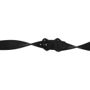 Silikonarmbånd Fitbit Versa 3 Svart - Small