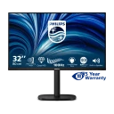 Philips 32B2N3500 QHD 31.5" IPS Skjerm med 100Hz og Sort Farge