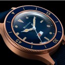 Bulova Herreklokke 98A325 MIL Ships Blå/Tekstil Ø41 mm