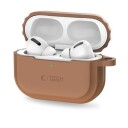 Tech Protect Silicone Rope Case for Apple AirPods Pro 1/2 Brown