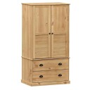 vidaXL Garderobe VIGO 90x55x176 cm heltre furu