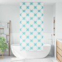Dusjrullgardin 90x240 cm Stoff Bredde 86 cm