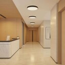 Arcchio Vanida LED-taklampe, svart, 60 cm