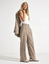 Lindex Rette Bukser - Beige - 38