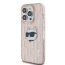 Karl Lagerfeld Choupette Hardcase til iPhone 14 Pro Max 6,7" Rosa Mobildeksel