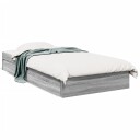  Sengeramme med skuffer grå sonoma 90x190 cm konstruert tre 8721102623646