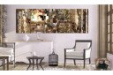 Bilde Mother's Love 1 Part Gold 150x50 Artgeist sp. z o. o.