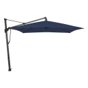 Glatz Sombrano S+ fritthengende parasoll 400 x 300 cm kat.5 antrasitt aluminium / 530 Atlantic Glatz