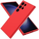 Samsung Galaxy S24 Ultra Liquid Silikondeksel Rød