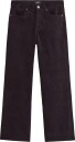 Lindex Straight Trousers In Corduroy   BROWN   40