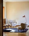 &tradition Wulff Stol + puff Moonlight m/Valnøtt
