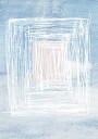White Linear Patterns With Geometric Design Poster Plakat / 40x50cm