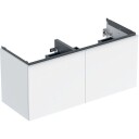 Geberit Acanto servantskap 118,4x47,5 cm hvit høyglans
