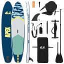  SUP-brett med sete 2-i-1 APEX 335 x 76 x 15 cm Blå for