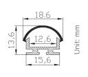 Dana 12 Aluprofil 2m I