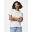 Pieces T skjorte pcRia SS Solid Tee Hvit