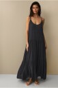 Ellos Collection Maxi strandkjole Svart