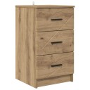  Nattbordskap artisan eik 38 x 38 x 66 cm Konstruert tre