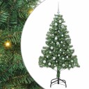  Juletre med 150 LED med stativ grønn 150 cm PVC