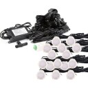 Light By Juhl Cosmos undergrunnsspotlight Zigbee rustfritt stål 15 pk