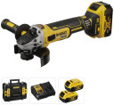Dewalt DCG405P3 QW Batteridrevet Vinkelsliper 18v 125mm Med Batteri