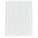  Gardiner med gardiner Blomster Hvit 300 x 220 cm Polyester