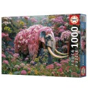 Educa 1000 Floral Elephant