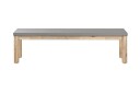 Hagebenk 160 cm grå OSTUNI - Grå