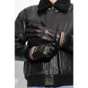 PS Paul Smith Men Glove Sig Stripe Cuff   79_BLACK   L