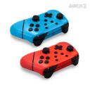 Hyperkin Nuchamp Wireless Controller - Switch/Oled (2in1 Pack) (Black, Red)