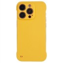 iPhone 14 Pro Max Rammeløst Plastdeksel Gul
