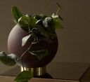 Aytm Globe blomsterpotte 17 cm bordeaux