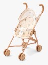 LIEWOOD Peach / Sea Shell Elsie Dukkeklapvogn