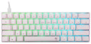 White Shark Shinobi 2 Mekanisk Tastatur Blue Switch US Layout Hvit