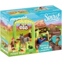 Playmobil Spirit Heste Innhegning Snips & Senor Carrots 70120