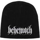 Behemoth Behemoth Unisex Beanie Hat: Logo Black