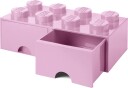 LEGO Oppbevaringsboks med Skuff 8 Rosa