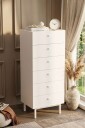 Kommode Hanah Home Luke 47,9 x 113,2 x 36,8 cm Hvit   Hvit
