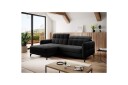 Seksjon Eltap Lorelle 225x160x105 cm   Inari 100 Svart Venstre