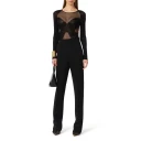 Elisabetta Franchi Dame Topper Svart M,