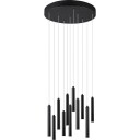 Tubular LED Taklampe 40 cm Svart