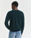 Gant Lammeullsgenser med rund hals TARTAN GREEN M